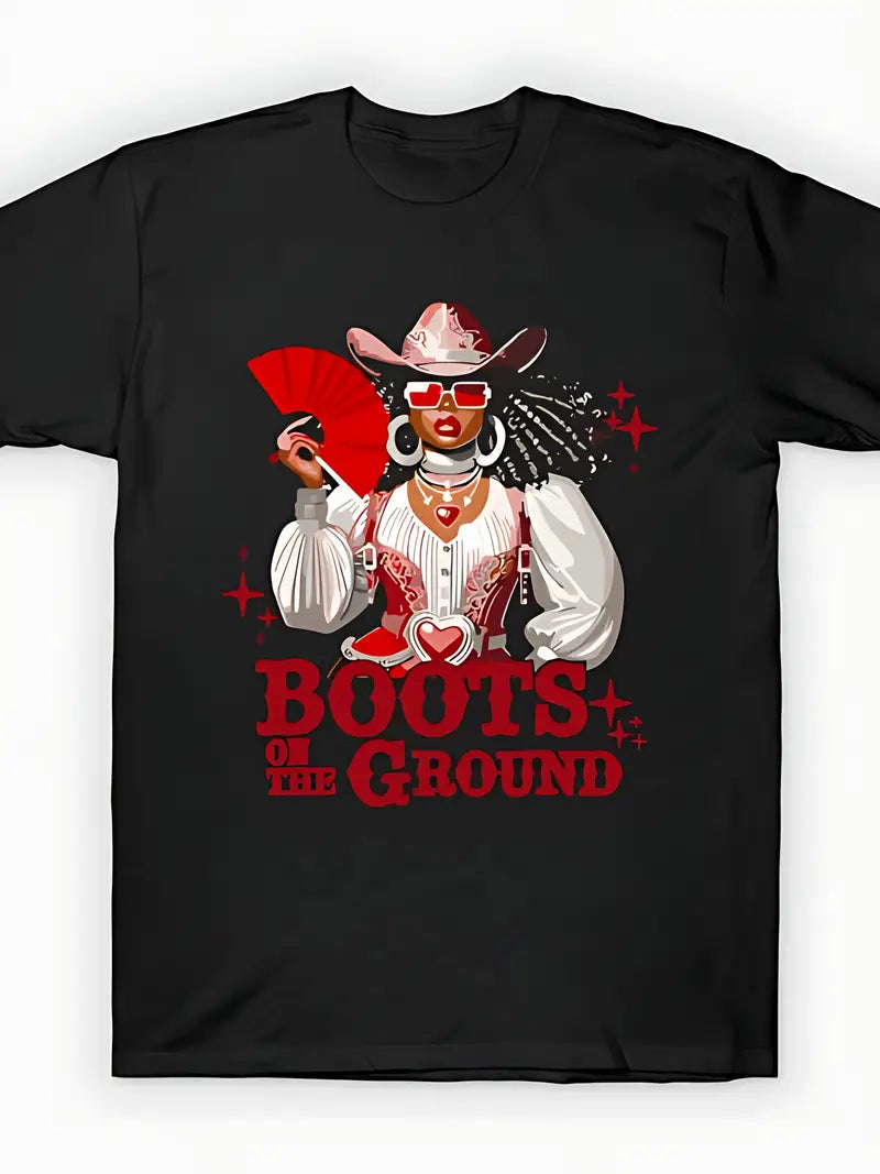 Where Them Fans At - Boots on the Ground T-Shirt