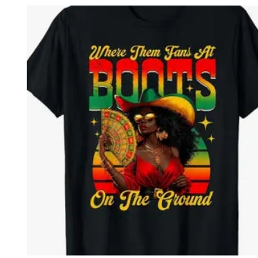 Where Them Fans At - Boots on the Ground T-Shirt