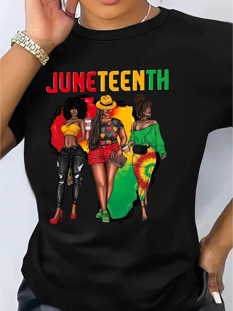 Juneteenth Celebration Women Tee
